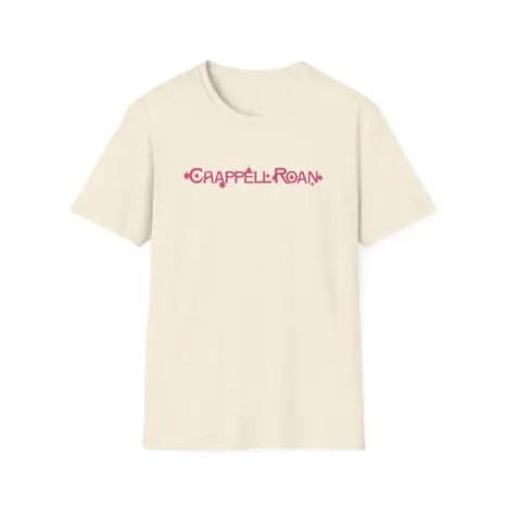 Chappell-Roan-Black-Logo-Unisex-Softstyle-T-Shirt-5 Chappell Roan Pink Logo Unisex Softstyle T-Shirt