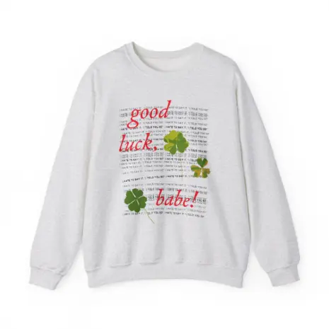 Chappell-Roan-Good-Luck-Babe-Unisex-Heavy-Blend-Crewneck-Sweatshirt-3 Chappell Roan Good Luck, Babe! Unisex Heavy Blend™ Crewneck Sweatshirt