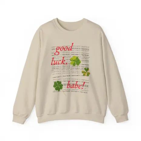 Chappell-Roan-Good-Luck-Babe-Unisex-Heavy-Blend-Crewneck-Sweatshirt-5 Chappell Roan Good Luck, Babe! Unisex Heavy Blend™ Crewneck Sweatshirt