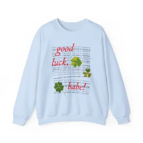 Chappell-Roan-Good-Luck-Babe-Unisex-Heavy-Blend-Crewneck-Sweatshirt-7 Chappell Roan Good Luck, Babe! Unisex Heavy Blend™ Crewneck Sweatshirt
