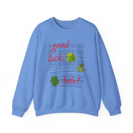 Chappell-Roan-Good-Luck-Babe-Unisex-Heavy-Blend-Crewneck-Sweatshirt-9 Chappell Roan Good Luck, Babe! Unisex Heavy Blend™ Crewneck Sweatshirt