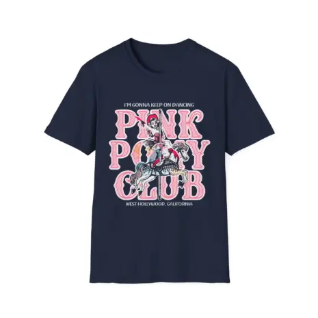 Chappell-Roan-Im-Gonna-Keep-on-Dancing-Pink-Pony-Club-Unisex-Softstyle-T-Shirt-5 Chappell Roan Im Gonna Keep on Dancing Pink Pony Club Unisex Softstyle T-Shirt