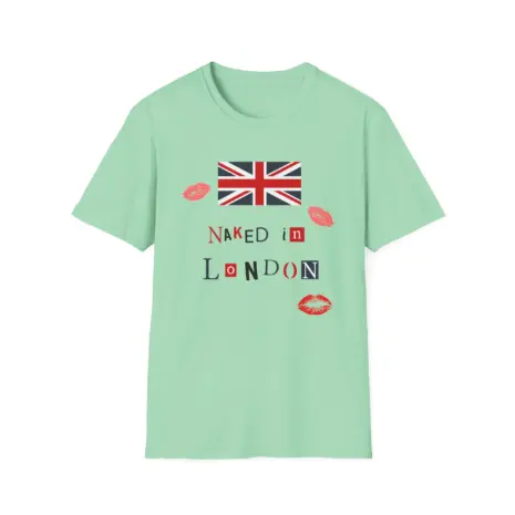 Chappell-Roan-Naked-in-London-Unisex-Softstyle-T-Shirt-7 Chappell Roan Naked in London Unisex Softstyle T-Shirt