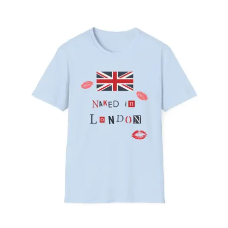 Chappell-Roan-Naked-in-London-Unisex-Softstyle-T-Shirt-9 Chappell Roan Naked in London Unisex Softstyle T-Shirt
