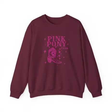 Chappell-Roan-Pink-Pony-Club-Unisex-Heavy-Blend-Crewneck-Sweatshirt-5 Chappell Roan Pink Pony Club Unisex Heavy Blend™ Crewneck Sweatshirt