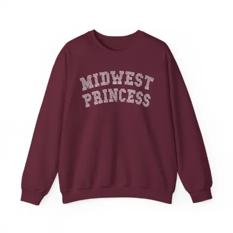 Chappell-Roan-Rhinestoned-Midwest-Unisex-Heavy-Blend-Crewneck-Sweatshirt-3 Chappell Roan Rhinestoned Midwest Unisex Heavy Blend™ Crewneck Sweatshirt