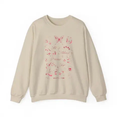 Chappell Roan The Midwest Princess Tour Unisex Heavy Blend™ Crewneck Sweatshirt
