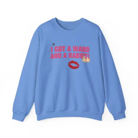 Chappell-Roan-Wand-and-a-Rabbit-Unisex-Heavy-Blend-Crewneck-Sweatshirt-11 Chappell Roan Wand and a Rabbit Unisex Heavy Blend™ Crewneck Sweatshirt