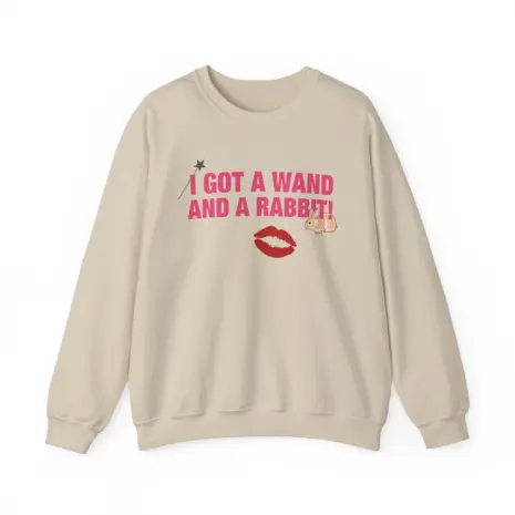Chappell-Roan-Wand-and-a-Rabbit-Unisex-Heavy-Blend-Crewneck-Sweatshirt-5 Chappell Roan Wand and a Rabbit Unisex Heavy Blend™ Crewneck Sweatshirt