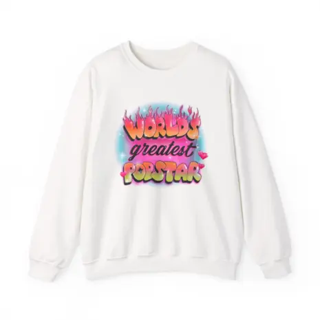 Chappell-Roan-Worlds-Greatest-Popstar-Unisex-Heavy-Blend-Crewneck-Sweatshirt-1 Chappell Roan World’s Greatest Popstar Unisex Heavy Blend™ Crewneck Sweatshirt